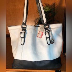 Audrey Brooke Genuine Leather Tote